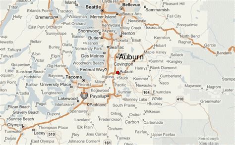 Auburn Washington Map
