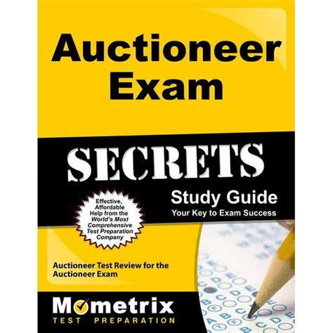 Auctioneer exam secrets study guide auctioneer test review for the auctioneer exam. - The complete guide to executive compensation 3 e by bruce ellig.