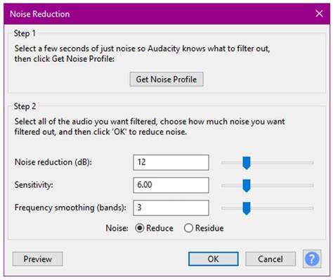 Audacity noise reduction plugin download.  Download it from the Audacity ...