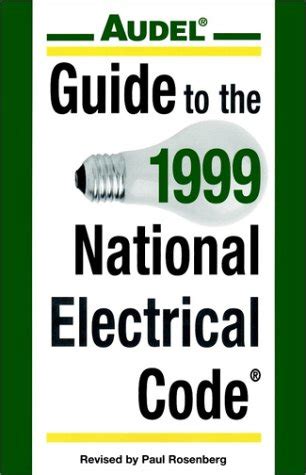 Audel guide to the 1999 national electrical code. - Mcculloch mini mac 30 kettensäge handbuch.
