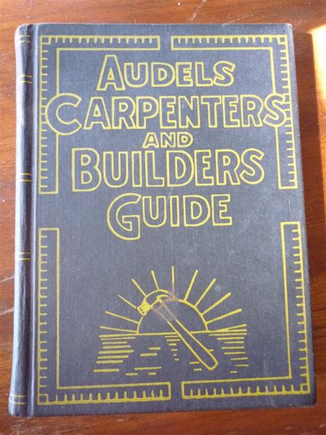 Audels carpenters and builders guide 1951. - Kobelco sk45sr 2 escavatori idraulici manuale delle parti del motore pj02 00101 s4pj00001ze02.