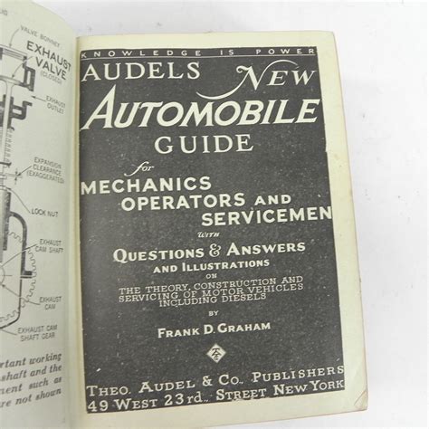 Audels new automobile guide for mechanics book. - The field guide spiderwick chronicles 1 holly black.