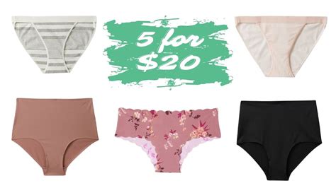 Women's Cotton Cheeky Underwear With Lace Waistband - Auden™ Off