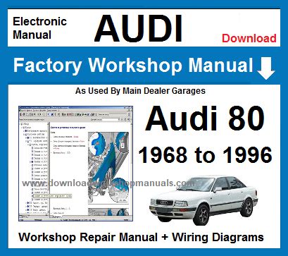 Audi 80 service repair manual english. - Kubota gl6500s parts manual illustrated list ipl.
