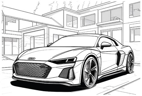 Audi Coloring Sheets