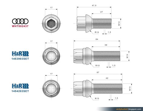 Audi Wheel Bolt Pattern Catalog of Patterns