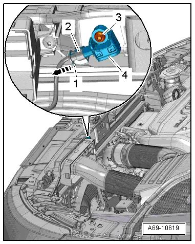 Audi a3 crash sensor location. .  ...