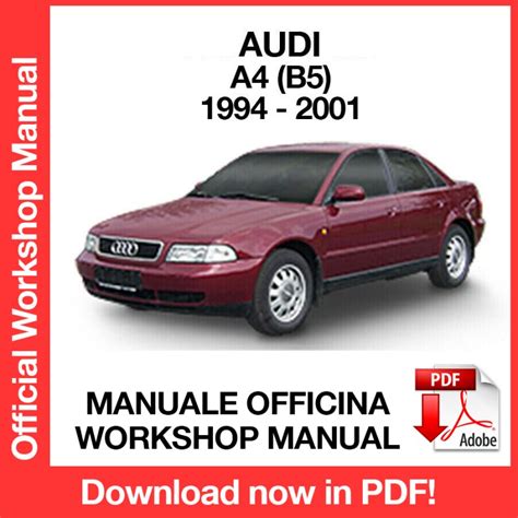Audi a4 b5 1997 2001 manuale di riparazione di servizio. - Hp designjet 5000 and 5500 series printers service manual.