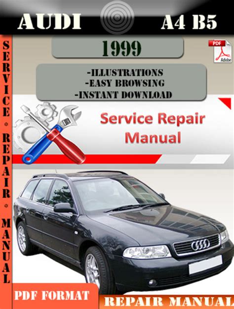 Audi a4 b5 1999 factory service repair manual. - Étude théorique et conception pratique d'un amortisseur dynamique pour vibrations de torsion..