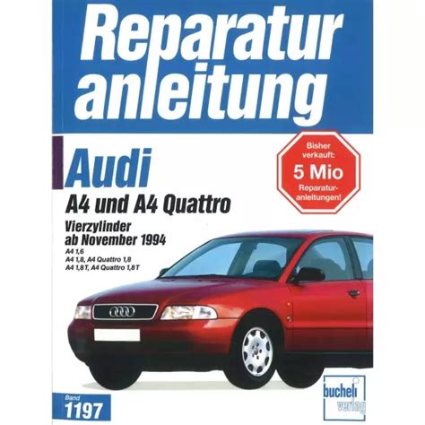 Audi a4 b5 technisches werkstatthandbuch download all 1997 2001 modelle abgedeckt. - Evinrude 15 hp 15504 c manual.