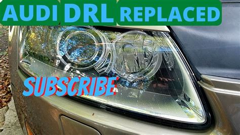 Audi a6 daytime running lights replacement.  Anybody knows the way of hacking/modding.  ...