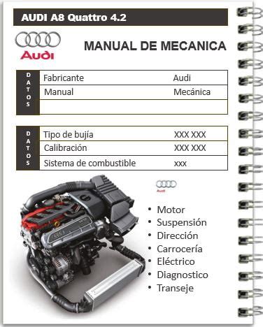 Audi a8 2001 manual de servicio y reparación. - Springfield model 67 series e manual.