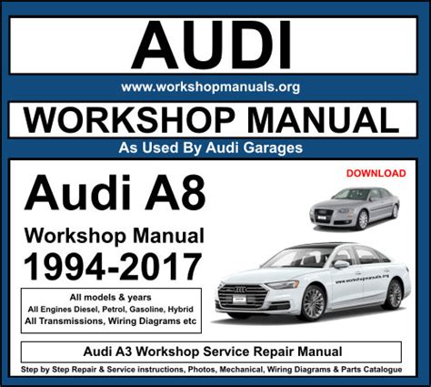 Audi a8 full service repair manual. - Co mo mantener a un hombre eternamente enamorado.