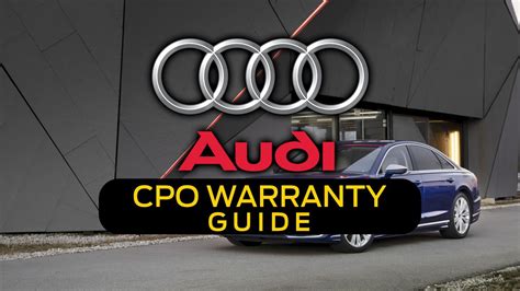 Audi cpo warranty. Your coverage is honored at over 300 Audi dealerships across the United States. Enjoy your Audi for miles to come with our Audi Certified pre-owned Limited Warranty featuring coverage for 1 year or 20,000 miles (whichever occurs first). The Audi Certified pre-owned Limited Warranty coverage commencement is dependent on whether any Audi New ... 