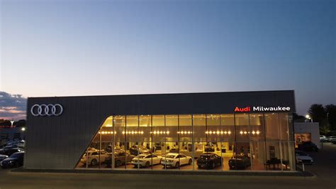 Audi dealership milwaukee. There are numerous ways you can order Audi parts for your vehicle. Fill out our request form located at the bottom of this page and see your car upgraded in nearly no time. Or stop in and visit us at Audi Milwaukee, just around the corner from Glendale, Wauwatosa, New Berlin and Brookfield, and we would be happy to place an order for you ... 