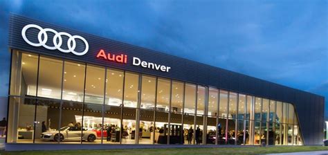 Audi denver broadway. 272 reviews of Audi Denver "These guys went so above and beyond for me after my used car purchase that they completely changed my opinion of the used car business. I bought a 2008 BMW 535 xi Wagon from them a couple of months ago. 