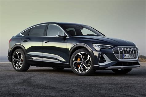 Audi e tron coupe. The coupe-inspired all-electric Audi e-tron Sportback gives the regular version a sleek new twist. New Audi e-tron S Sportback 2020 review. Road tests. 16 Jul 2020 