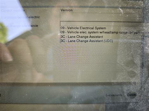 Audi error c110702.  Video cable signal malfunction from J851 image processing module to...