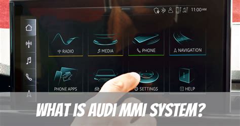 Audi mmi settings