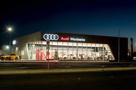 Audi modesto. Choose Audi Modesto. Because No One Knows Your Audi Better Than Us. Schedule Your Service Appointment Online or Call Today. Refine Search: Return to complete listing of Audi Dealers. Audi Modesto. 4151 Mchenry Avenue, Modesto, CA 95356 (209) 221-4602 Call Now! Request Appt; View Offers; Get Directions; 