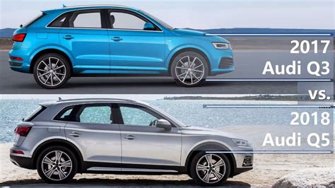 Audi q3 vs q5. The Q3 is cheaper and feels as such, but was an all new model for 2019 and significantly improved over the old model. It's got a slightly sportier ride and is less luxurious. The Q5 has been around since 2018 and is getting facelifted this coming model year to get the touchscreen MMI and Virtual Cockpit upgrades. 