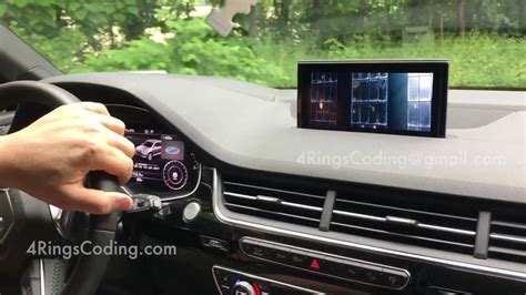 Audi q7 video in motion. .  This interface lets you add Front View Camera, Left and Right La...