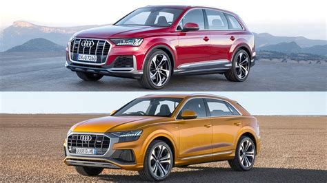 Audi q7 vs q8. The Audi Q7 is cheaper than Audi Q8 by Rs. 48.88 Lakh. Which car offers better performance Q7 vs Q8? For the Technology version, 2995 cc Petrol engine of Q7 produces 335.25bhp@5200-6400rpm of ... 