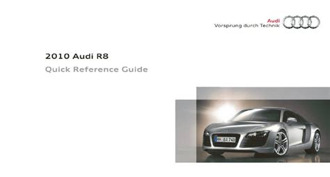 Audi r8 quick reference guide download. - Kawasaki klr500 klr650 1987 manuale di riparazione per officina.