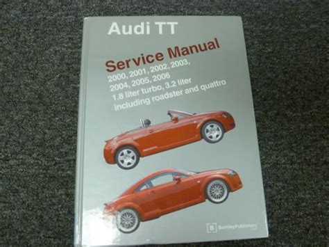 Audi repair manual 2001 tt quattro. - Commune trek in het indonesisch rechtsleven..