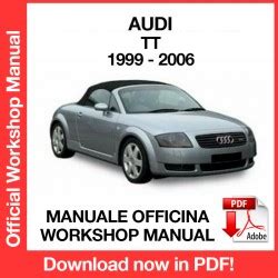 Audi tt coupe 2000 manuale di riparazione. - No 13 carta 12 stave manuscript paper 80 pages with notation guide.