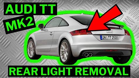 Audi tt mk2 rear light cluster. .  ...