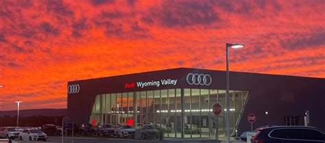 Audi wyoming valley. Browse the latest Audi vehicles for sale at Audi Wyoming Valley, a dealership offering Audi On Demand service. Due to supply challenges, some features or options may be limited, … 