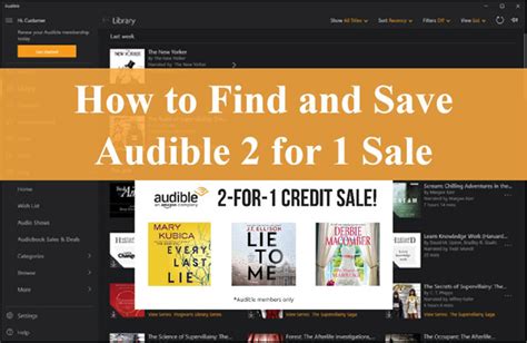 Audible 2 for 1. Things To Know About Audible 2 for 1. 