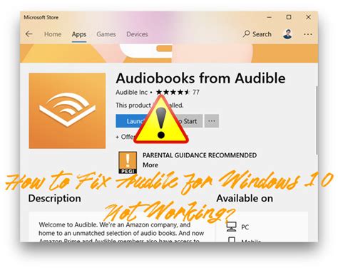 Audible app not working. Things To Know About Audible app not working. 