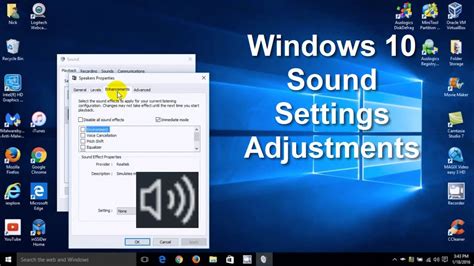 Audio Preferences Windows 10