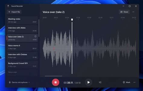 Audio Recorder for Windows