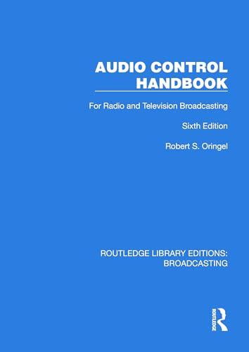Audio control handbook for radio and television broadcasting 4th edition. - Fanuc 21i tb programming manual cz.
