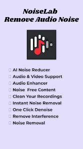 Audio noise remover.  Eliminate distractions and Part1.  Effortlessly remove noi...