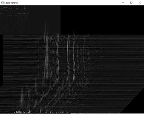 Audio spectrogram creator.  SpectroTyper converts a series of characters into cool...