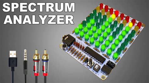 Audio spectrum analyzer kit.  Jan 7, 2026 · LED Audio Spectrum Analyzer DIY Kit -...