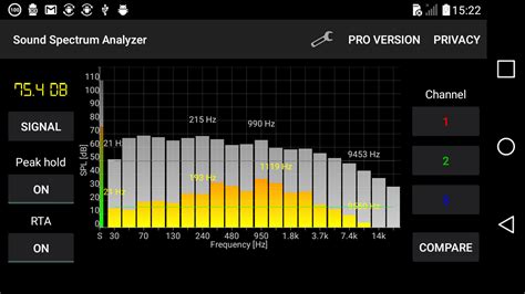 Audio spectrum analyzer pro.  Feature Spetralissime is a standalone Spectrum Analyzer applicat...