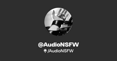 Audionsfw Onlyfans Leak XXX 😈