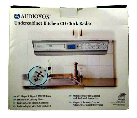Audiovox under cabinet kitchen cd clock radio manual. - Preventing workplace violence a guide for employers and practitioners advanced.