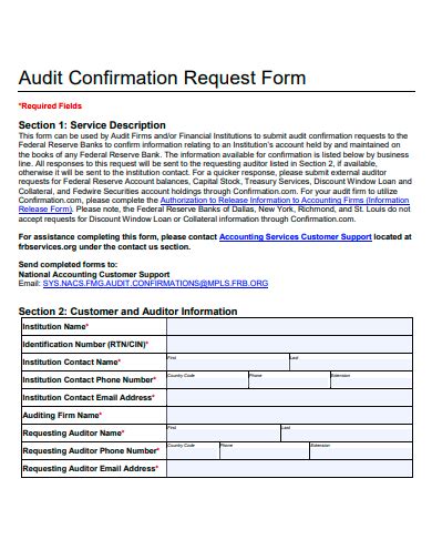 Audit confirmation request form.  AH0014) 2 Malaysian Institute of Acco...