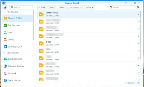 Audit of Shared Folders - The Unofficial Synology Forum