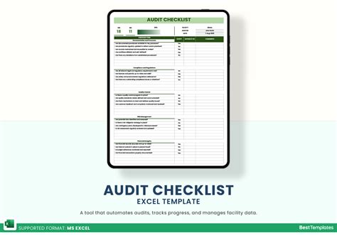 Audit report format in excel free download.  Like an Audit Checklist Form...