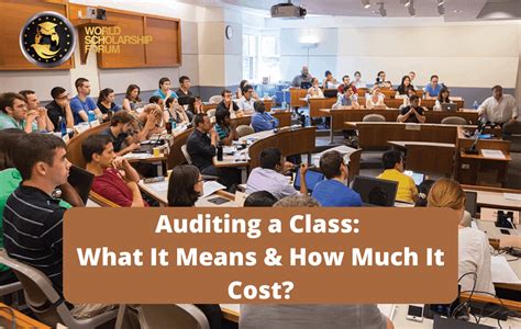 The main advantage of auditing a class is that no one has to simply take your word for it that you attended -- the class is a part of your official record. Having your transcript note that you took the class allows you to note t he course when you apply for some jobs, scholarships or graduate schools. To be considered an auditor, you are ... 