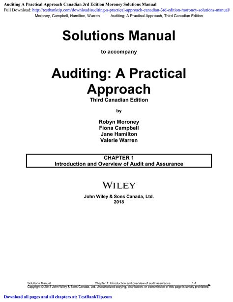 Auditing a practical approach moroney solutions manual. - Manual de taller fiat bravo jtd.