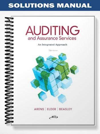 Auditing and assurance services 14th edition solutions manual. - Clasificación de los municipios de bolivia por criterios de salud.
