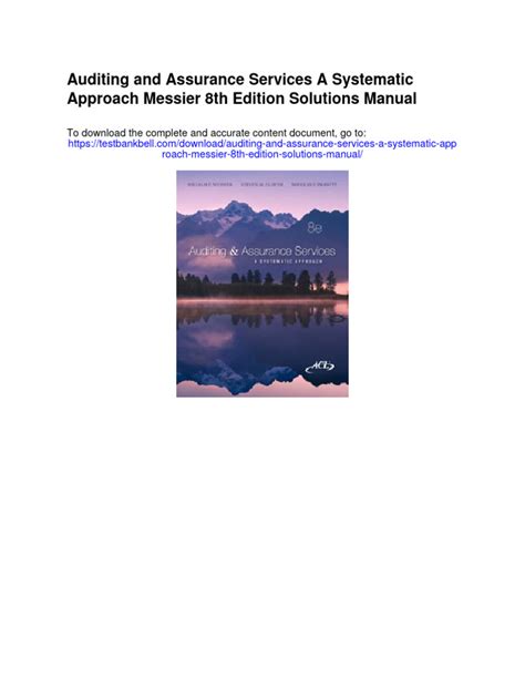 Auditing and assurance services manual solution messier. - The resp book the simple guide to registered education savings.